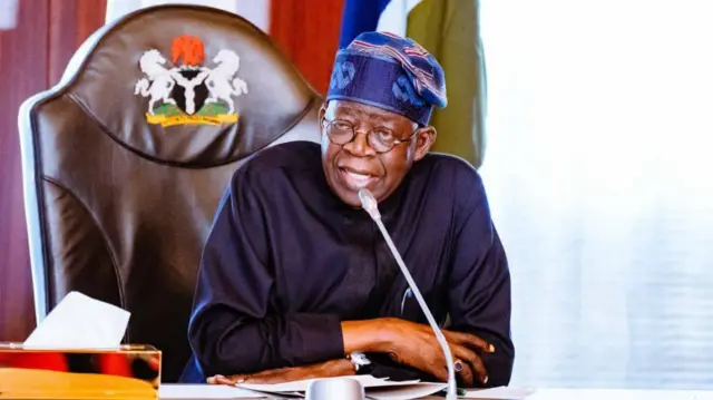 Onyeisiala Naịjirịa bụ Bola Ahmed TInubu
