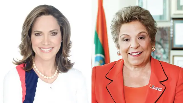 Maria Elvira Salazar y Donna Shalala, candidatas por Florida a la Cámara de Representantes