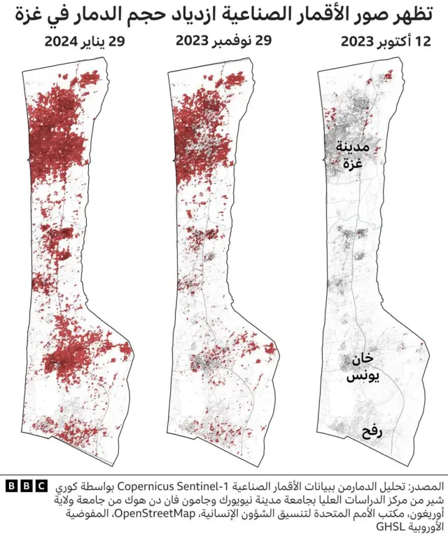 صور من الأقمار الصناعية