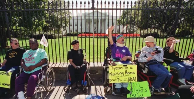 የአካል ጉዳተኞችን የእኩልነት መብት ለመጠየቅ የተደረገ ሕዝባዊ ተቃውሞ