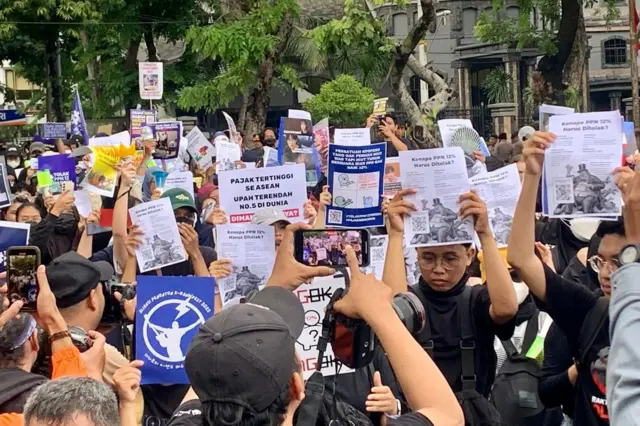 PPN 12%, pajak, demo