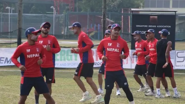 नेपाली क्रिकेट खेलाडी