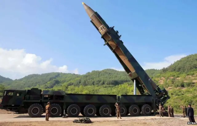 Rudal Hwasong-14, kim jong un, korea utara