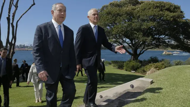 Dalam pertemuan dengan PM Netanyahu, PM Turnbull menyebut Israel merupakan negara yang 'menakjubkan.'