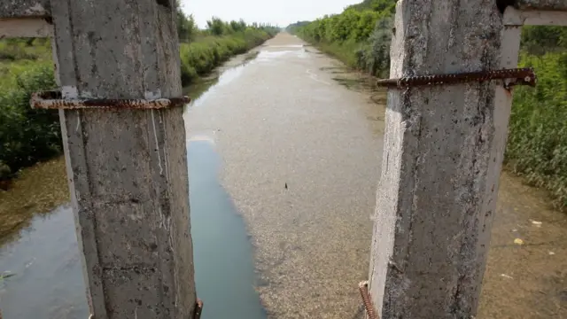 Північно-Кримський канал, 2016 рік. Вода - не дніпровська, а дощова, яку пити не можна