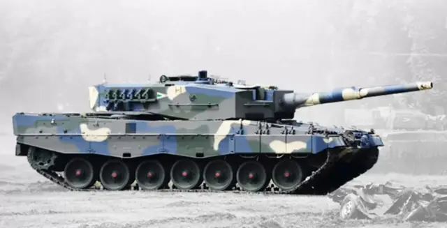 जर्मनी के लियोपार्ड 2 टैंक