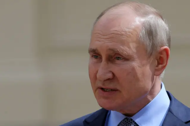 Владимир Путин в Петербурге