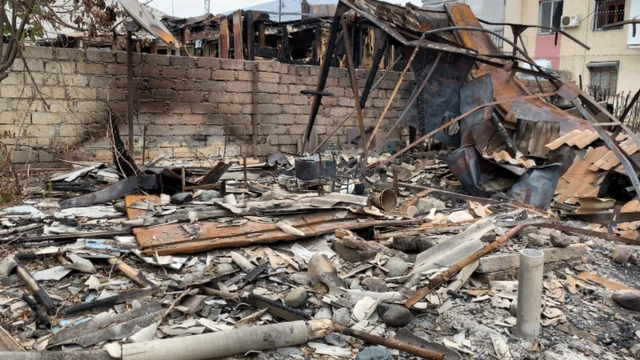 Loğman Sadıqovun artıq ikinci dəfədir ki, evi dağılıb