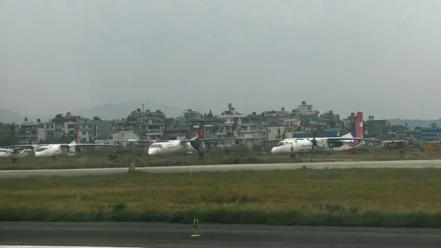 पार्क गरिएका विमानहरू