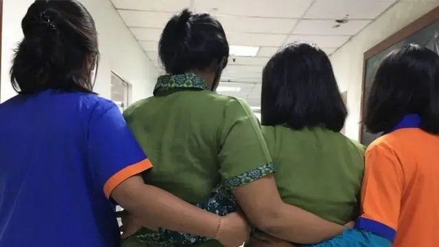 Empat pekerja migran perempuan Indonesia dipulangkan KBRI, 5 Januari lalu. Mereka masuk ke Malaysia dengan dokumen palsu pada September 2021.