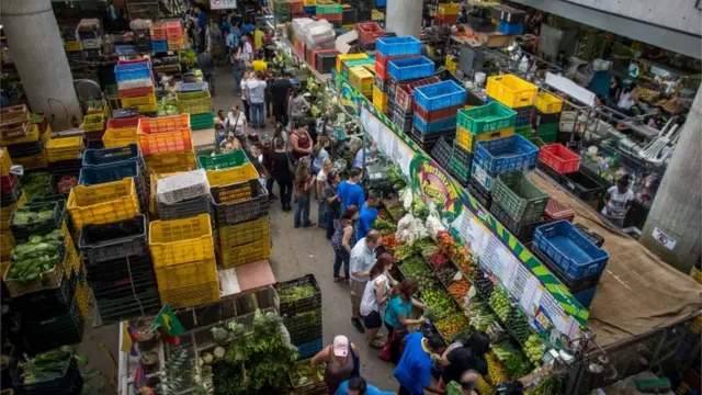 Mercado municipalgalea betCaracas, Venezuela.