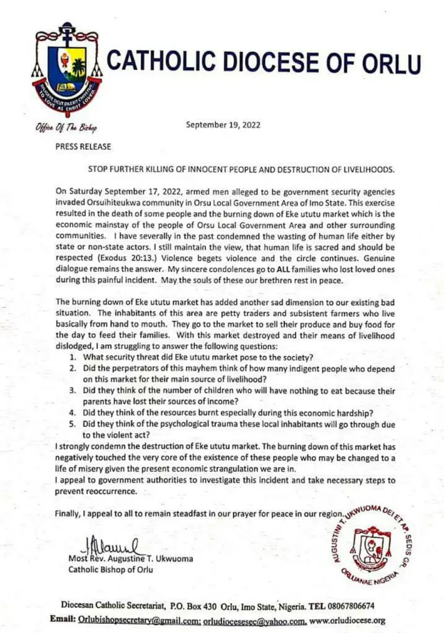 Catholic Bishop of Orlu