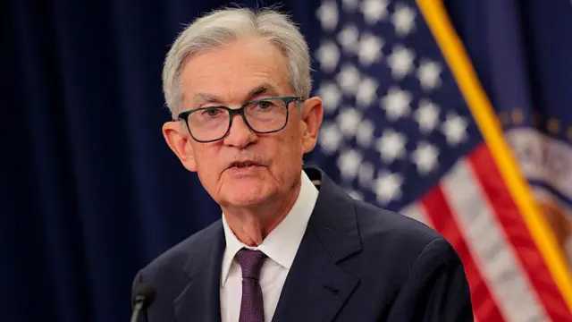 Jerome Powell, presidente de la Fed.