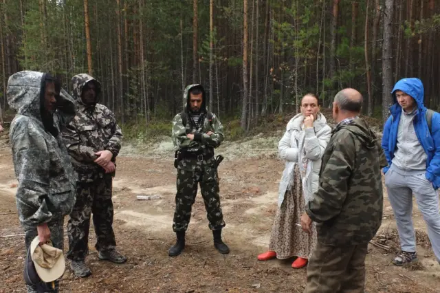 Активисты из Томска на вырубках