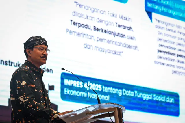 Menteri Sosial Saifullah Yusuf atau disapa Gus Ipul.