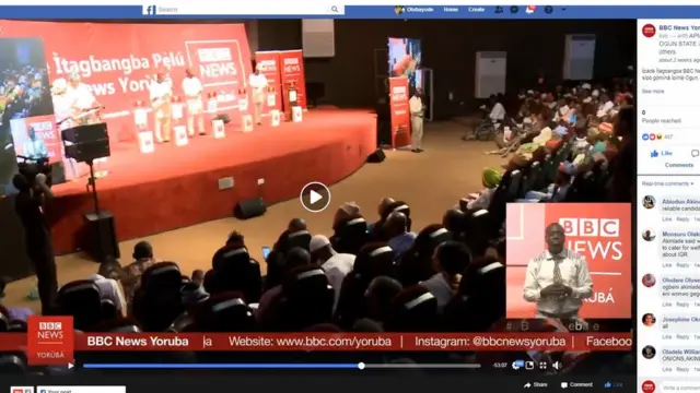 Ipade itagbangba BBC News Yoruba