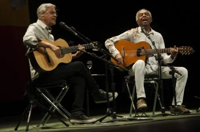 Caetano Veloso e Gilberto Gil