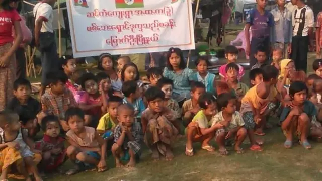 မြို့နယ်ပေါင်း ၇ ခုမှာ စစ်ဘေးရှောင်စခန်းစုစုပေါင်း ၁၀၅ ခု ရှိနေ