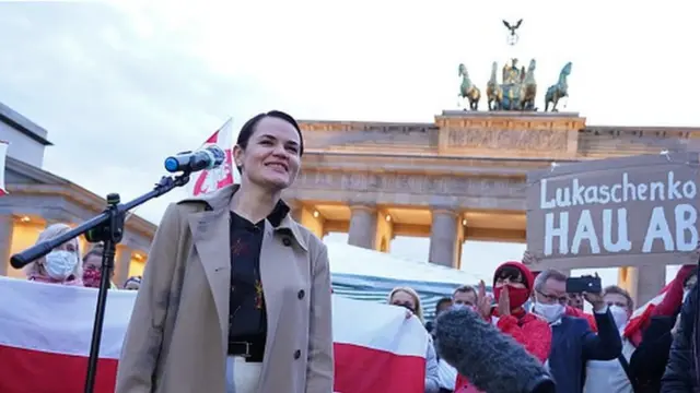 Светлана Тихановская в Берлине