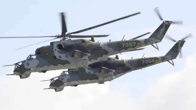 Ми-24 ВВС Чехии