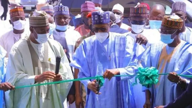 President Buhari commission projects for Borno state