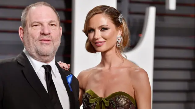 Harvey Weinstein and Georgina Chapman