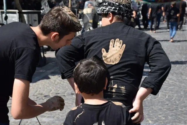 مراسم عاشورا در تهران