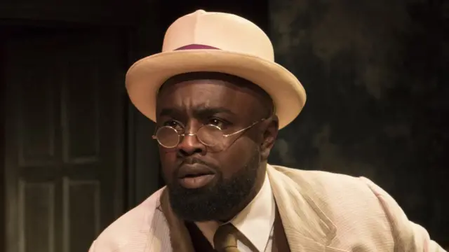 Michael Balogun, en la obra Blues for an Alabama Sky mientras era alumno en la Real Academia de Arte Dramático (RADA) de Londres. (Foto: gentileza RADA)