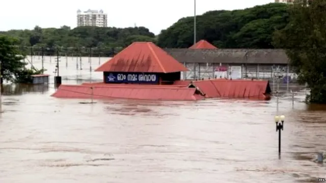 केरल, बाढ़