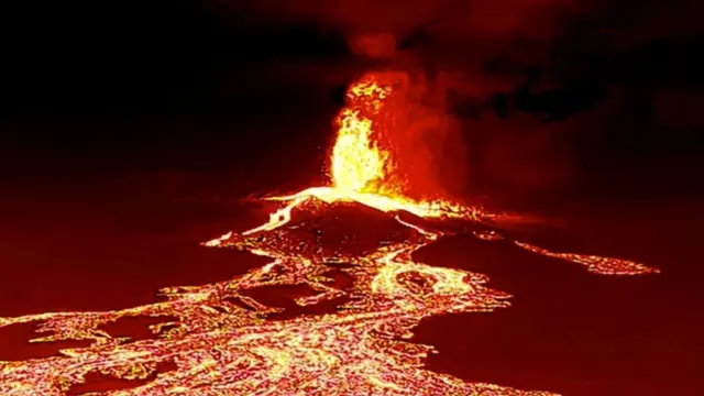 Erupción en el volcán Cumbre Vieja el miércoles 22 de septiembre.