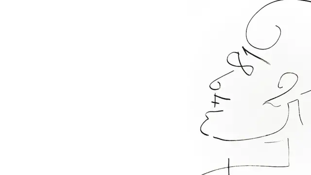 Perfil hecho de números