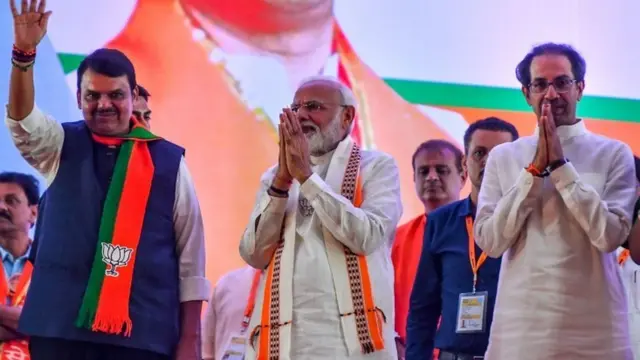 దేవేంద్ర ఫడ్నవీస్, మోదీ, ఉద్ధవ్ ఠాక్రే