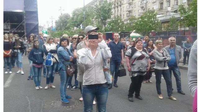 Фан зона на Хрещатику