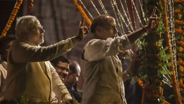 राजनाथ सिहं और नरेंद्र मोदी