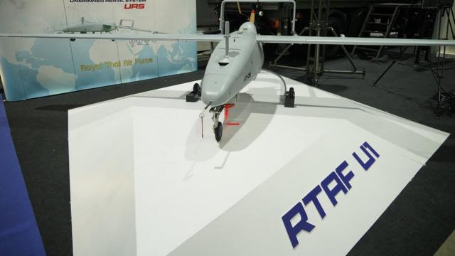 อากาศยานไร้คนขับ UAV RTAF U1 เพิ่งเปิดตัวไปโดยกองทัพอากาศ ซึ่งระบุว่า ออกแบบและผลิตเองโดยคนไทย 90%