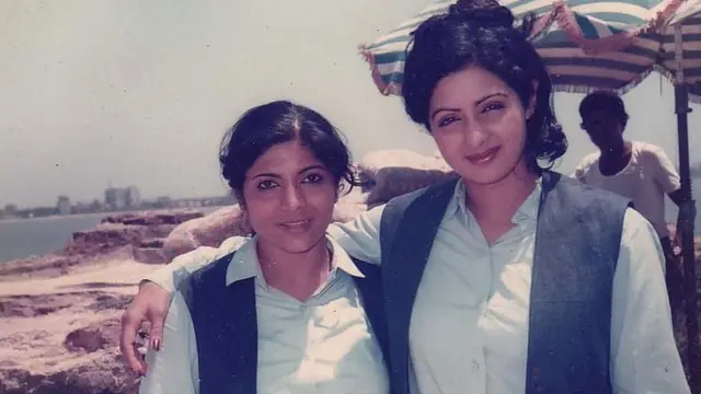 श्रीदेवी के साथ रेशमा