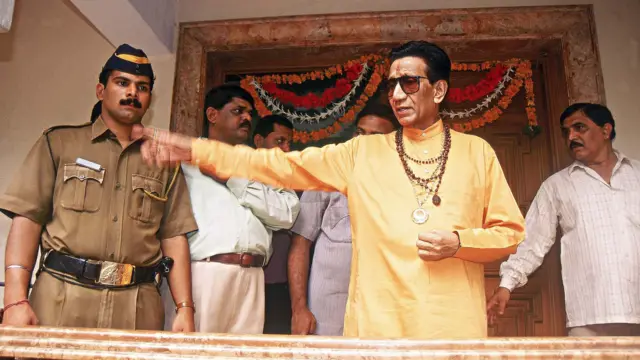 শিবসেনার প্রতিষ্ঠাতা বালাসাহেব ঠাকরে