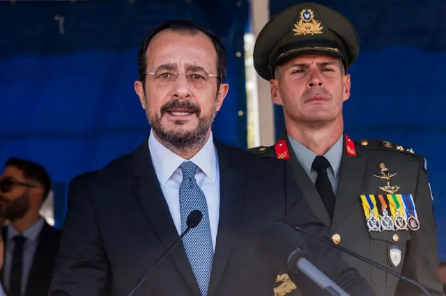 साइप्रस के राष्ट्रपति निकोस क्रिस्टाडोलिडेस