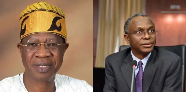 Lai Mohammed na Nasir El-Rufai