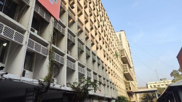 Bangladesh Secretariat built in the previous building structure