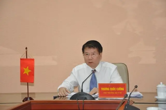 Ông Trương Quốc Cường khi còn là thứ trưởng Bộ Y tế