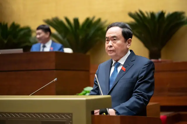 Chủ tịch Quốc hội Trần Thanh Mẫn phát biểu bế mạc kỳ họp