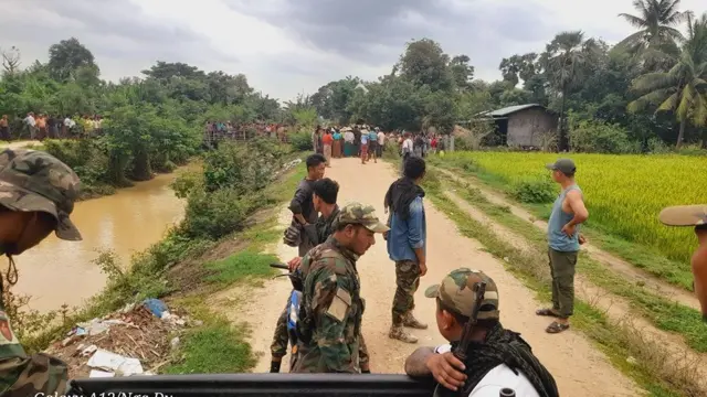 တပ်ရင်းနဲ့ တည်တောဒေသခံတွေ