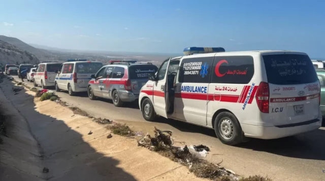 देरना में एंबुलेंस