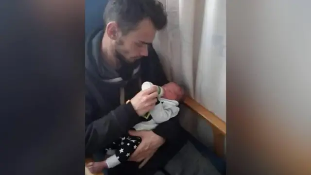 Вілл Гріффітс із сином