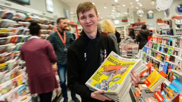 الاهتمام الألماني بصحيفة شارلي إيبدو دفعها لطباعة أول نسخة أجنبية لها باللغة الألمانية