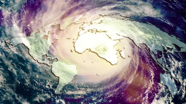 Ilustración de continentes