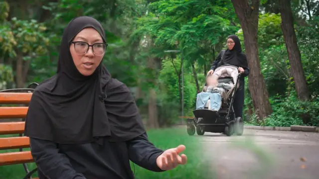 Ибрагим апасы Диана Сайимова менен