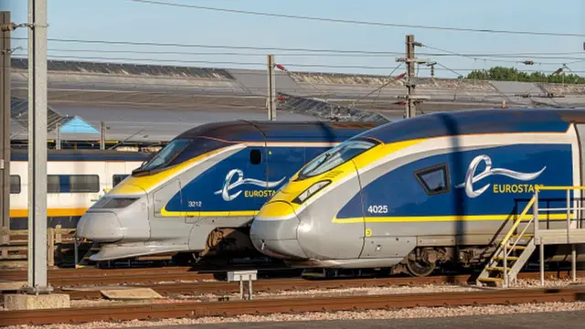Поезда, курсирующие по туннелю под Ла-Маншем. тоже стоят на приколе