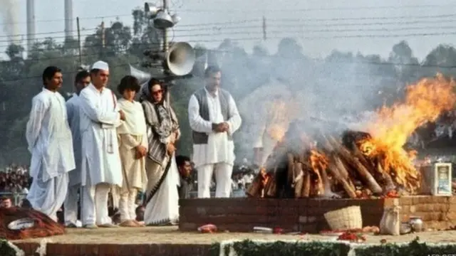 इंदिरा गांधी की मृत्यु